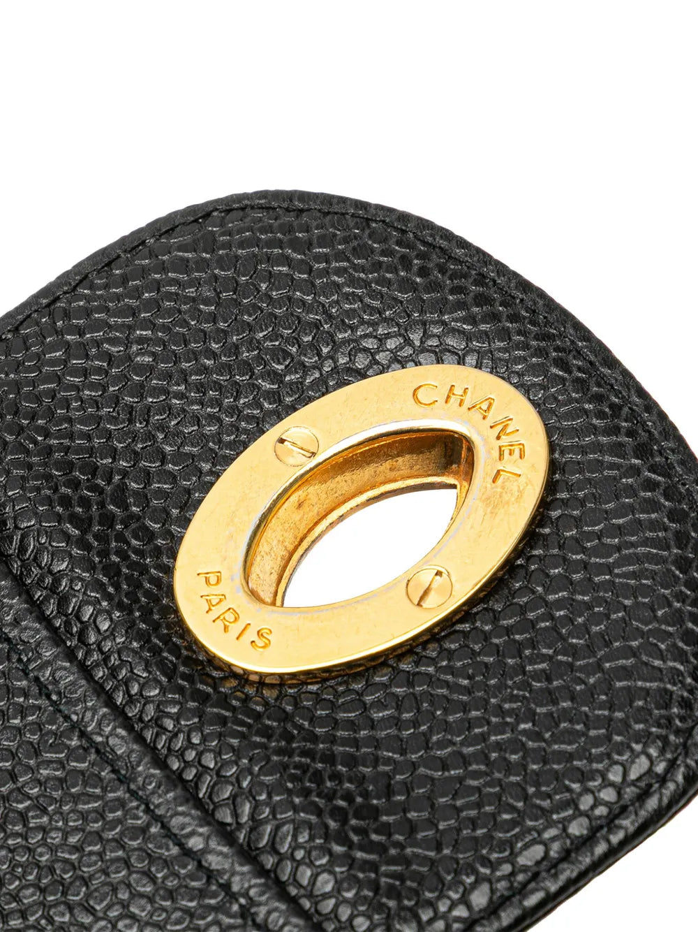 Pre-OwnedCHANEL Pre-Owned1991-1994 Jumbo XL Caviar Mademoiselle Flap shoulder bag