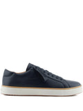Emporio Armani Leather Lace-Up Sneakers