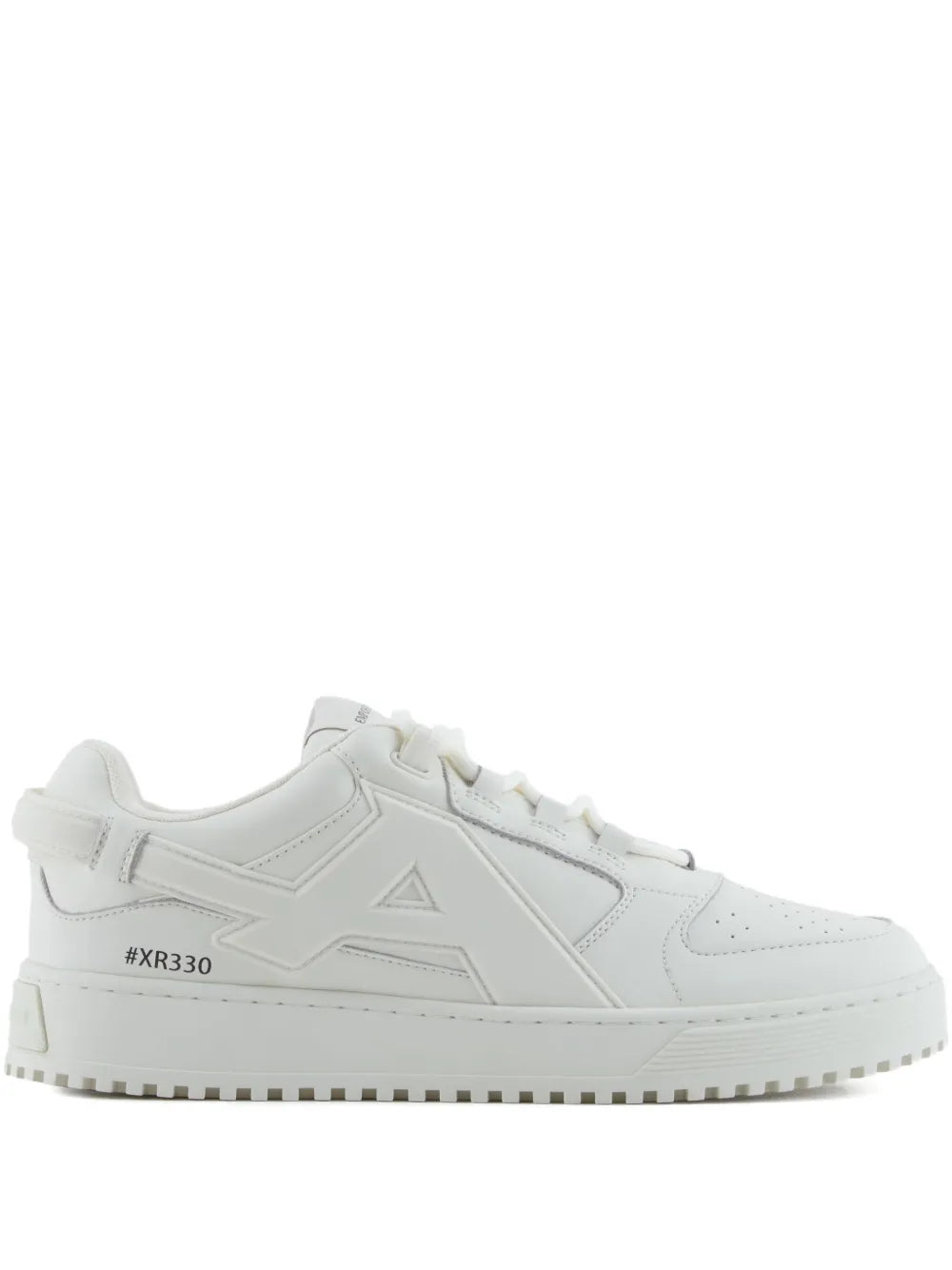Emporio Armani Maxi-Logo Lace-Up Sneakers