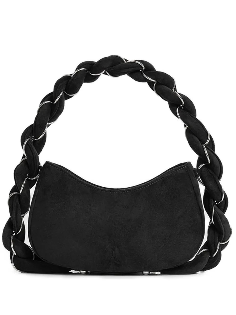 Mani?e De VoirSomme suede handbag