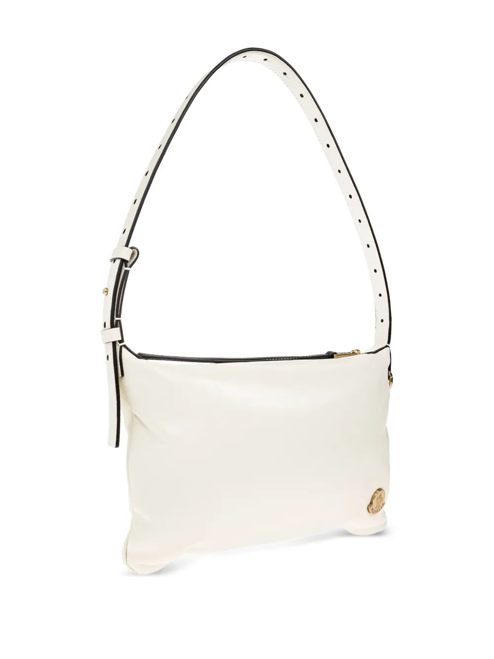 MonclerVetta leather shoulder bag