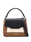 Strathberry Mosaic leather top-handle cross body bag
