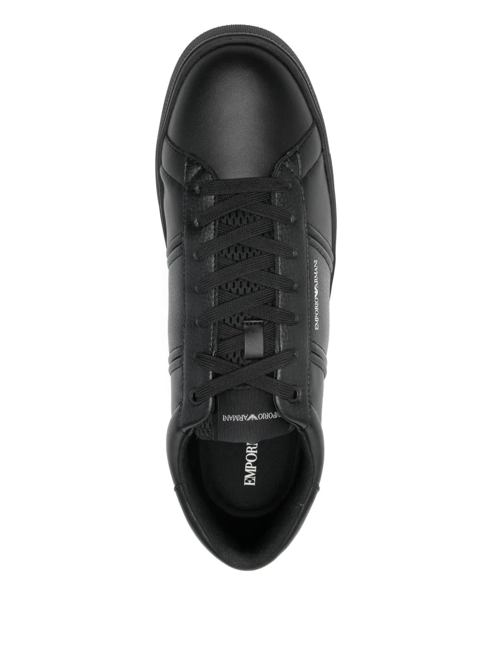 Emporio Armani Logo-Print Low-Top Sneakers