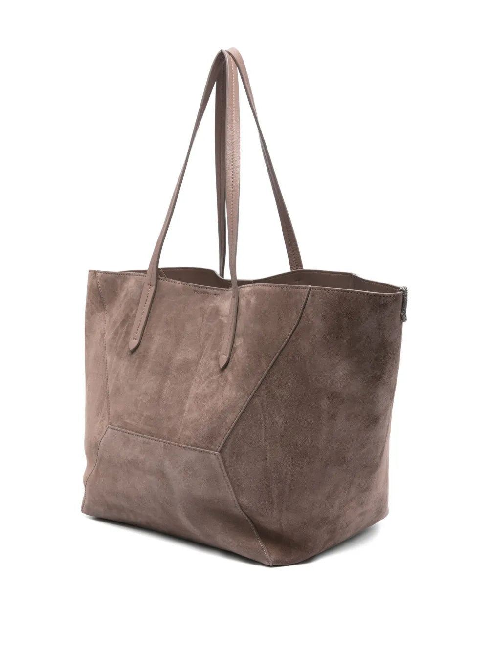 Brunello Cucinellisuede tote bag