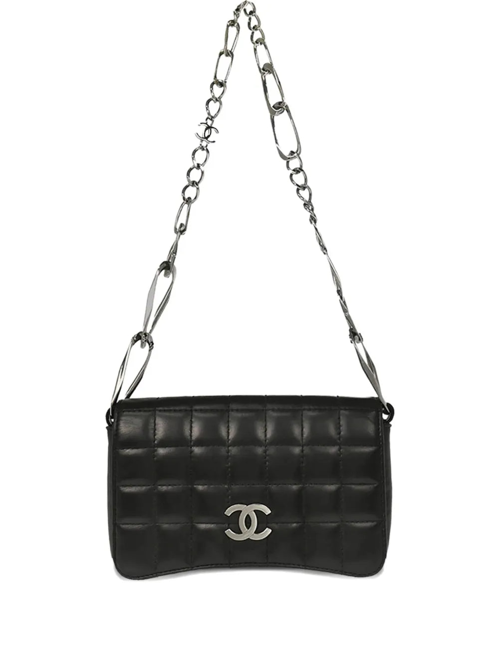 Pre-OwnedCHANEL Pre-Owned2003 Choco Bar shoulder bag