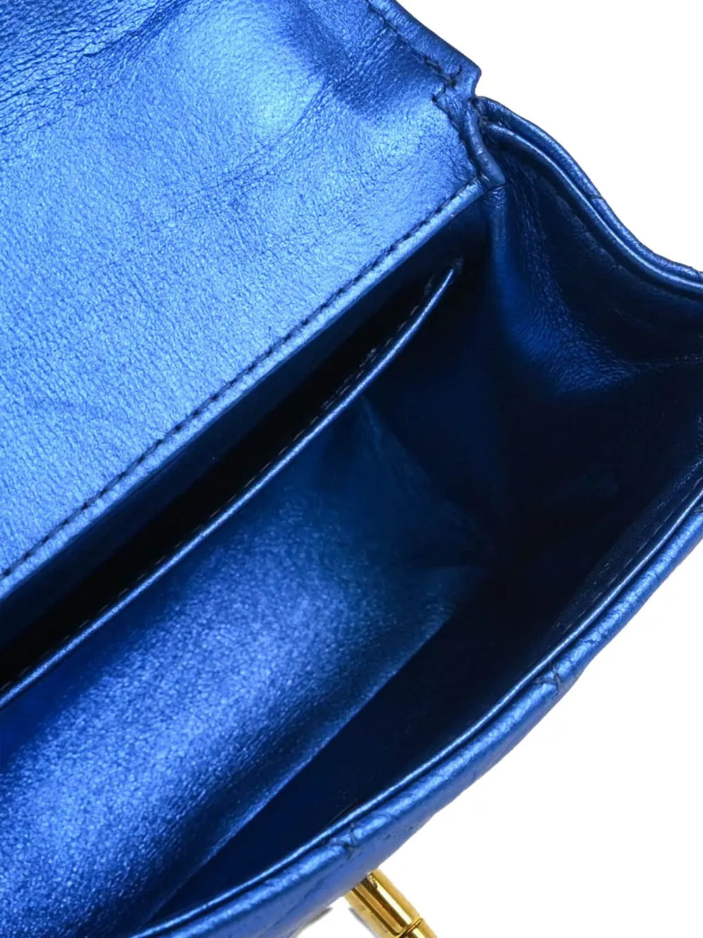 Pre-OwnedCHANEL Pre-Owned1992 mini leather handbag