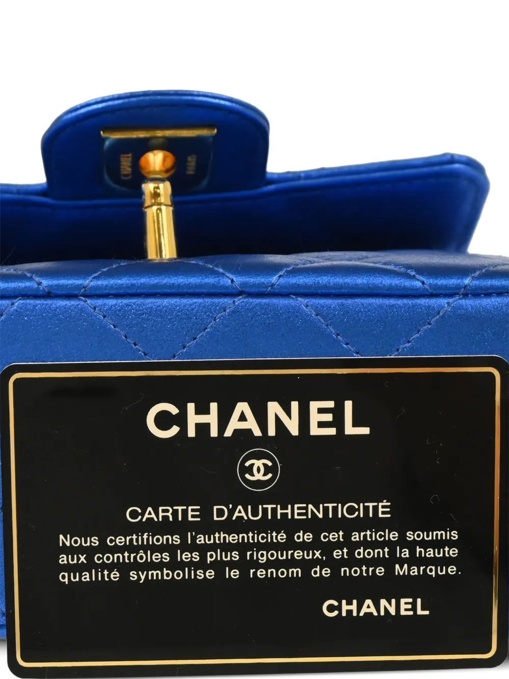 Pre-OwnedCHANEL Pre-Owned1992 mini leather handbag