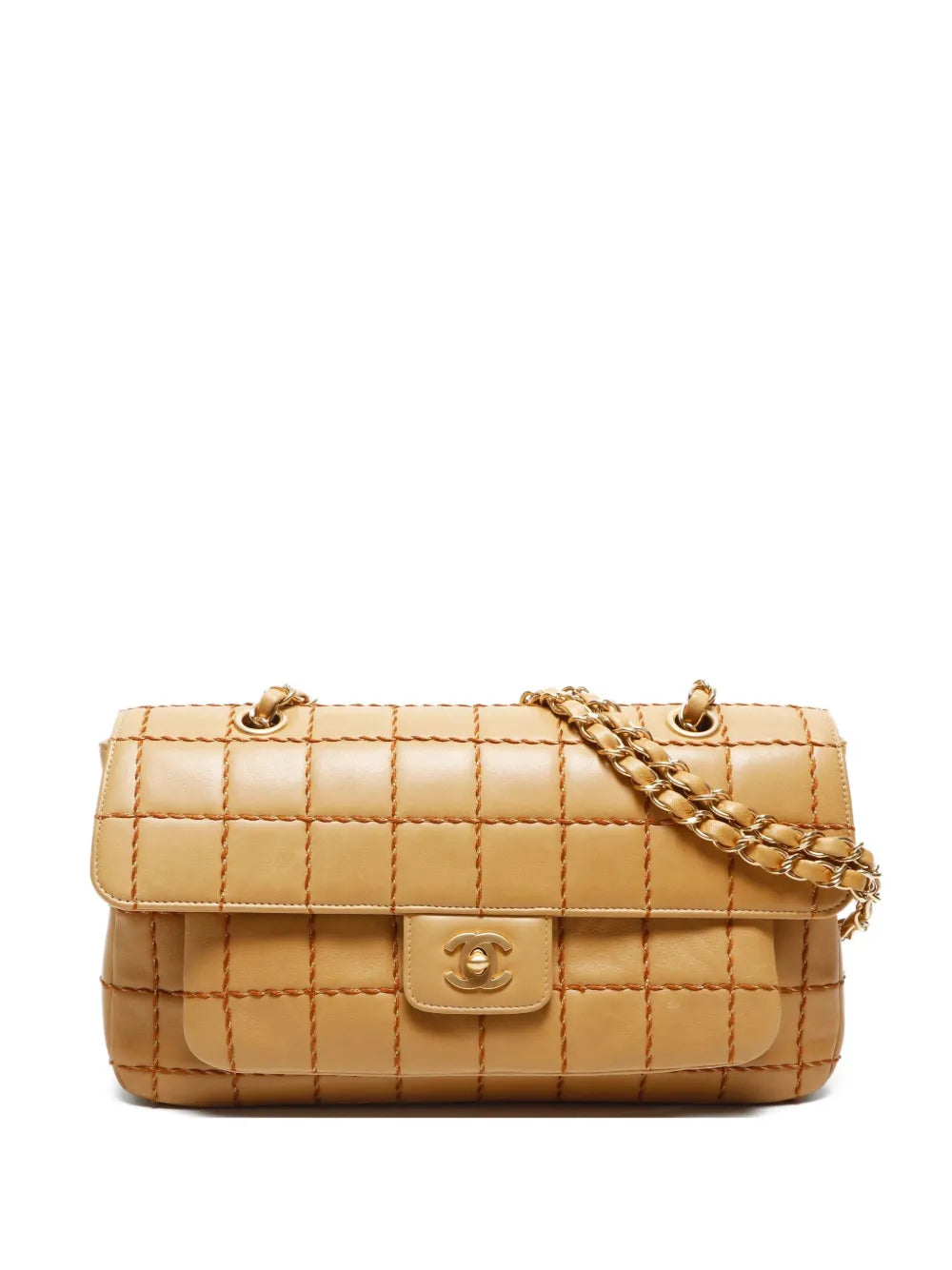 Pre-OwnedCHANEL Pre-Owned2001-2002 Wilde Stitch shoulder bag