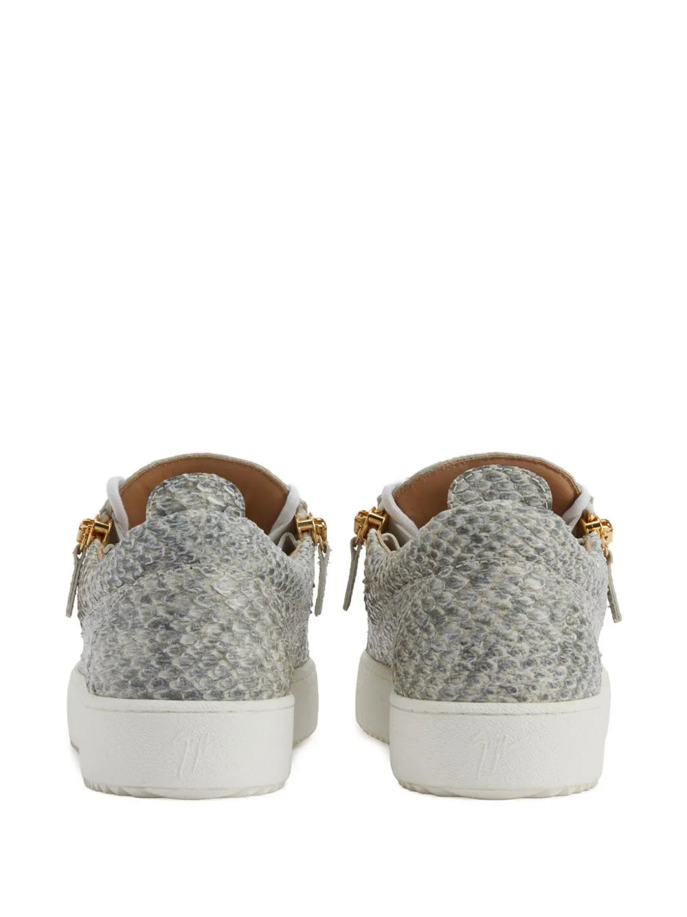 Giuseppe Zanotti Frankie Snakeskin-Effect Sneakers