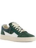Giuseppe Zanotti Gz94 Frankie Zip-Detail Suede Trainers
