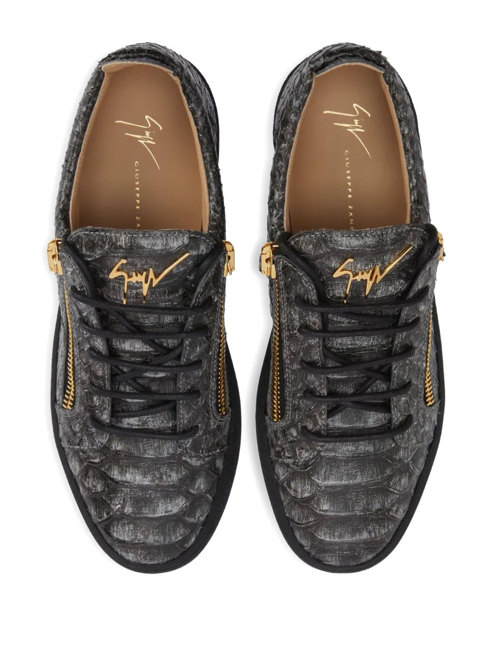 Giuseppe Zanotti Frankie Zip Low-Top Sneakers