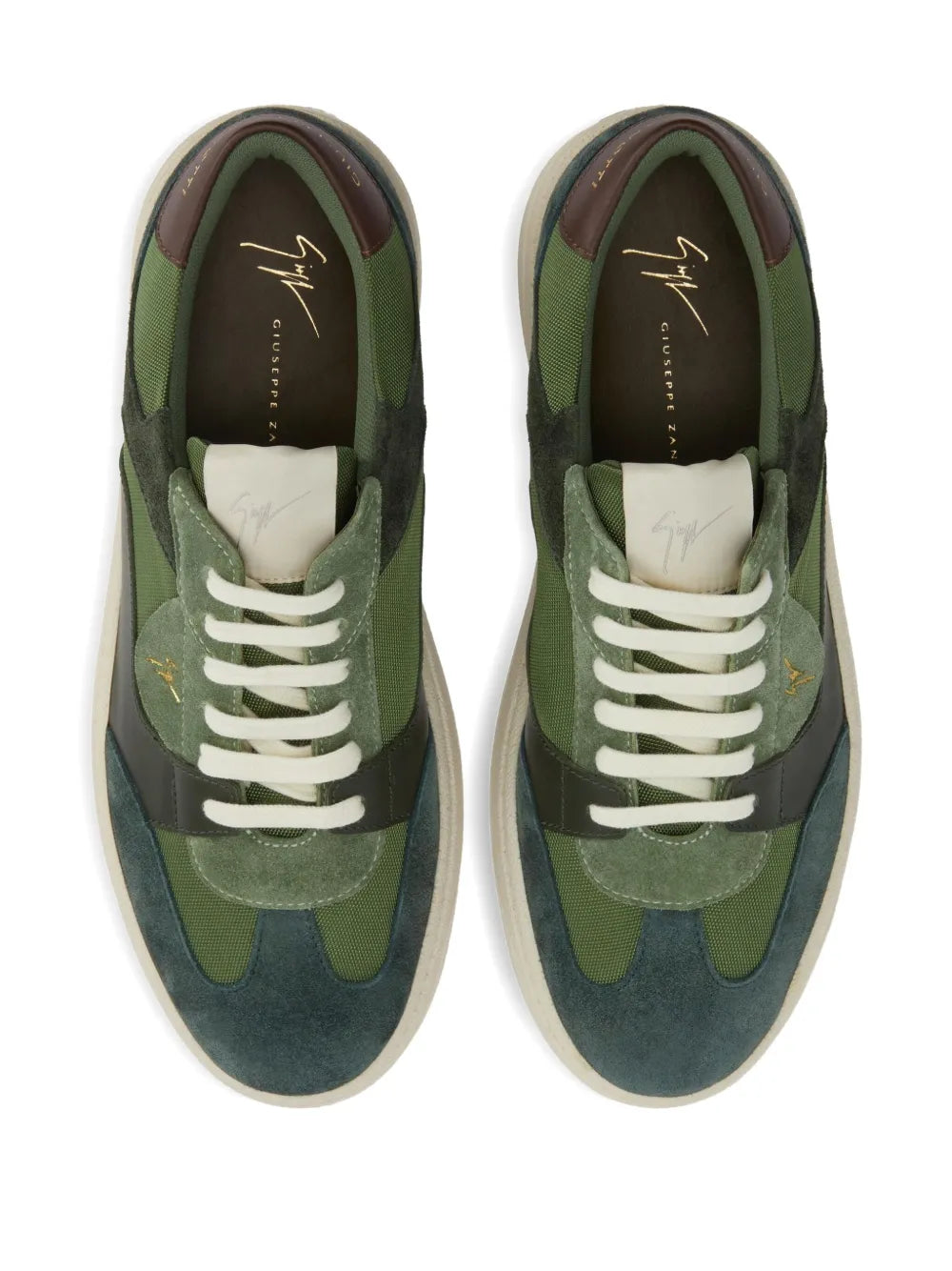 Giuseppe Zanotti Gz94 Panelled Low-Top Sneakers
