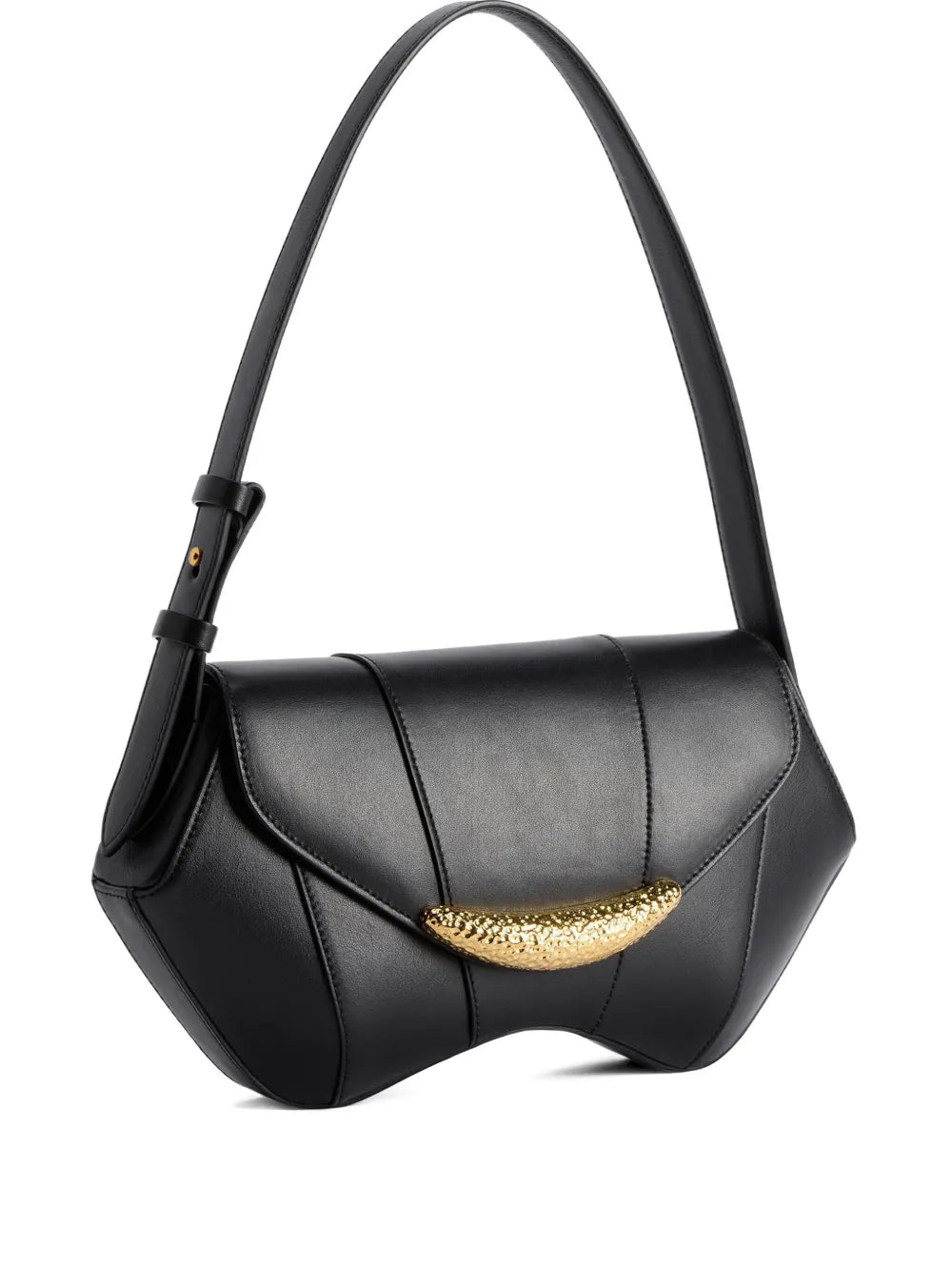 Giuseppe Zanotticurved-shape shoulder bag