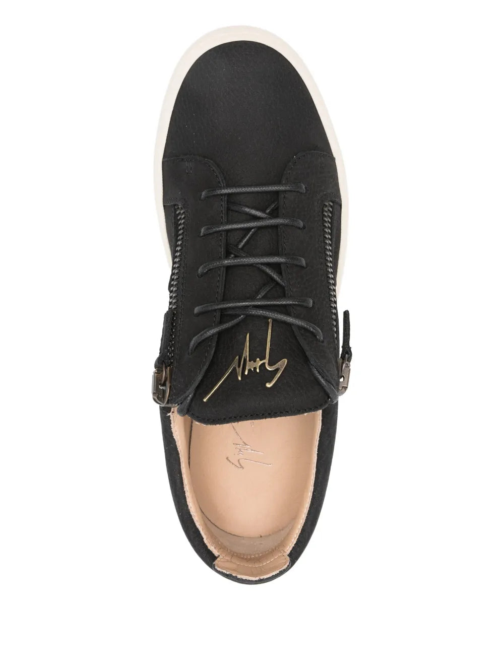 Giuseppe Zanotti Zip-Detail Lace-Up Sneakers