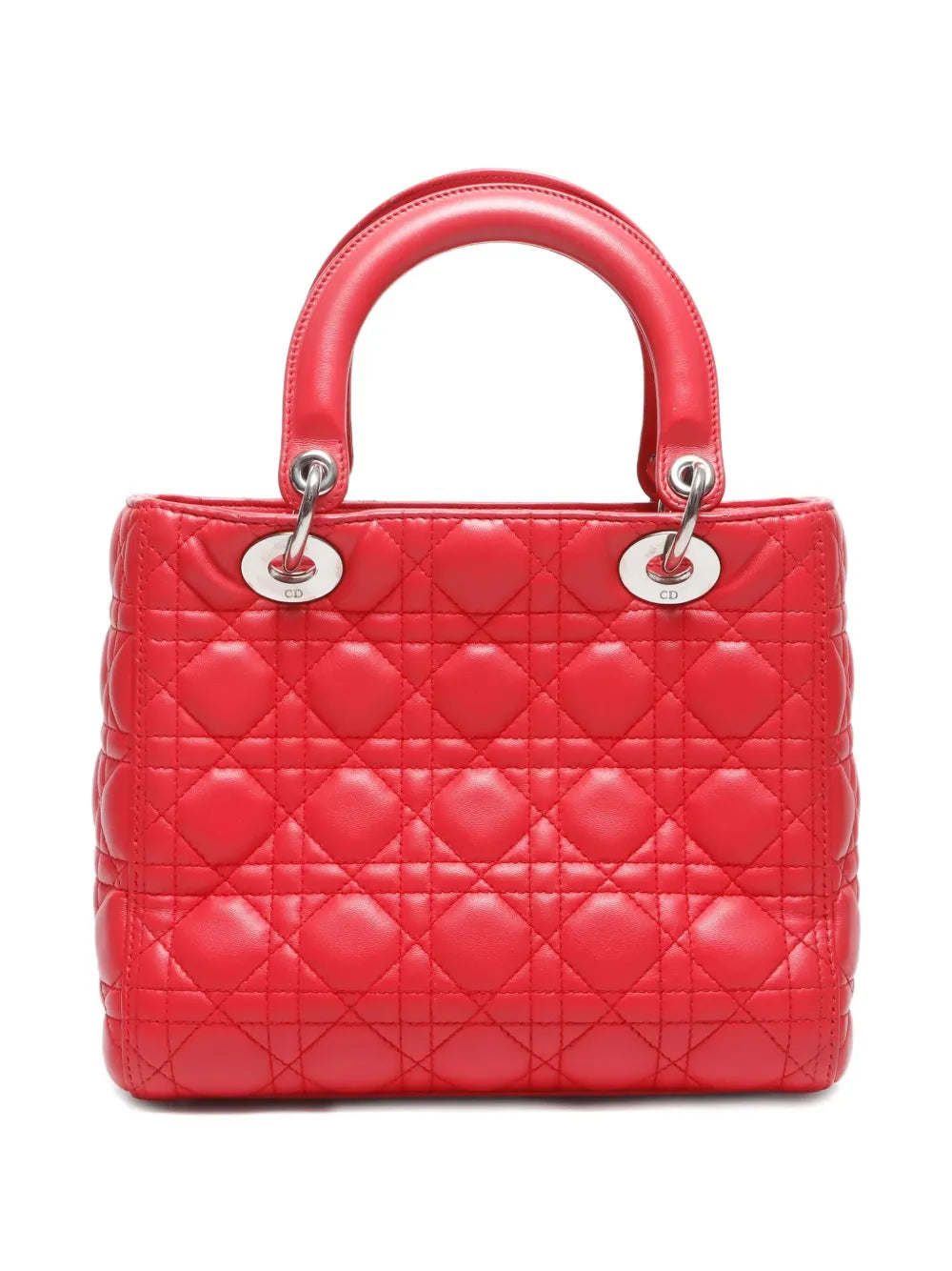 Pre-OwnedChristian Dior Pre-Owned2000-2015 medium Lady Dior two-way tote bag