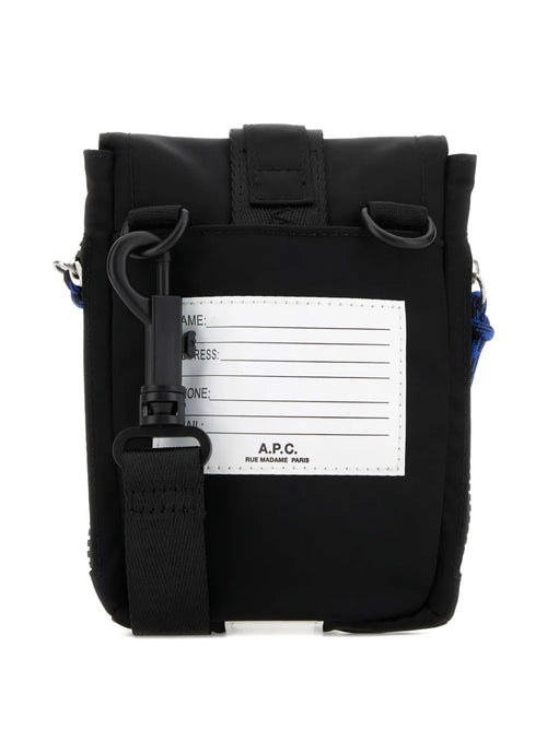 A.P.C.carabiner-strap crossbody bag