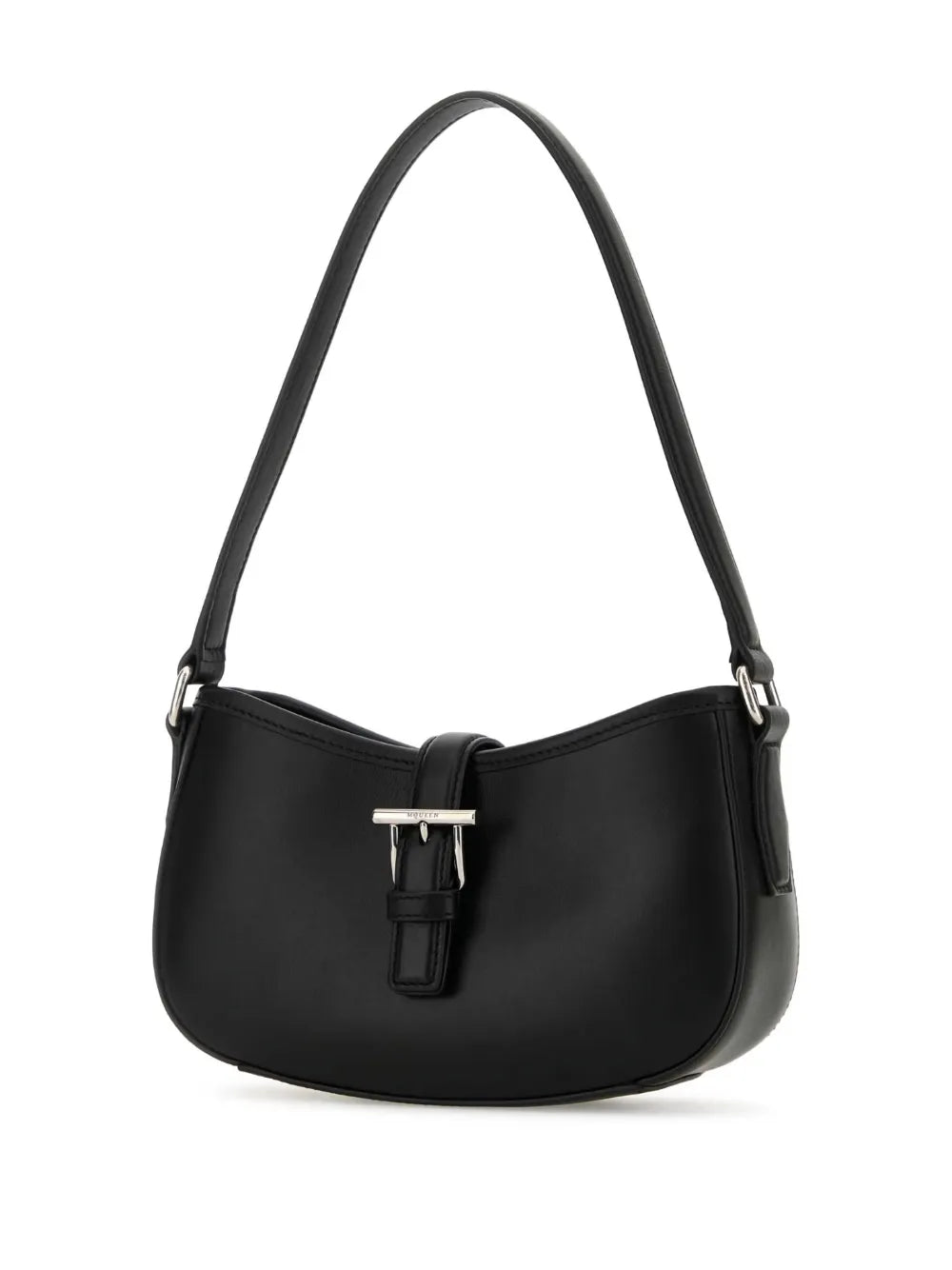 Alexander McQueenMini T-Bar buckle-fastening calfskin shoulder bag