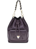 Coccinellemini chain-strap bucket bag