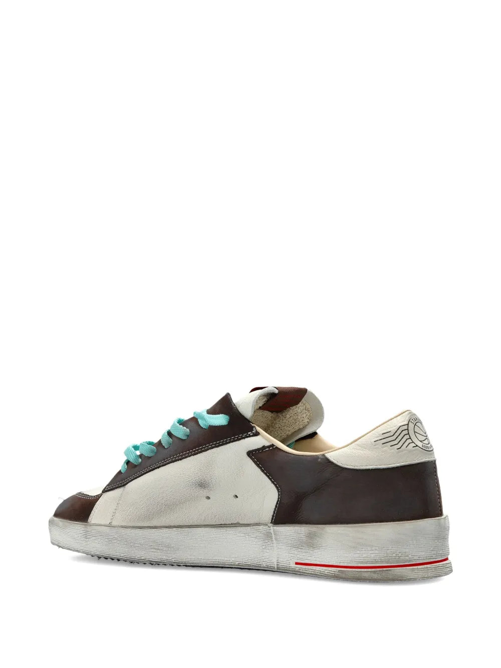 Golden Goose Star-Detail Leather Sneakers