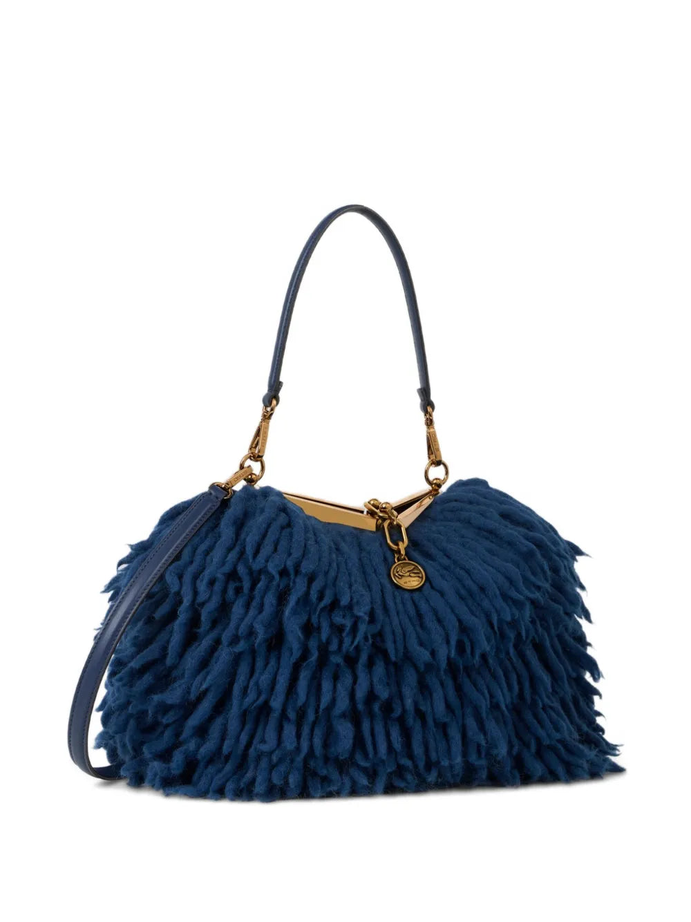 ETROVela wool shoulder bag