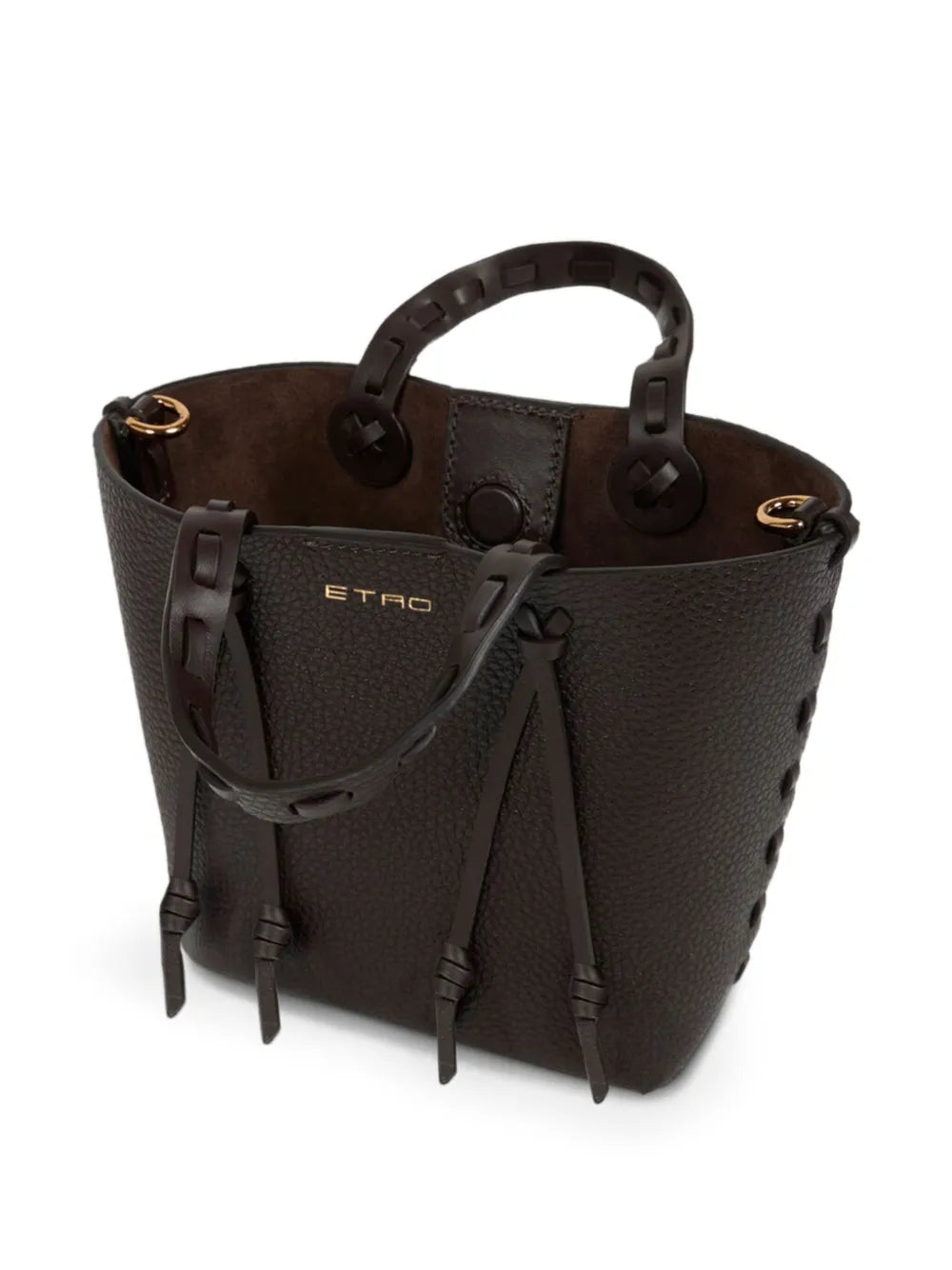ETROmini leather tote bag