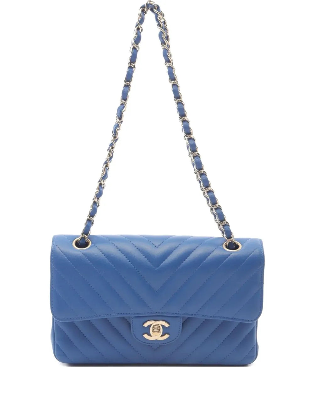 Pre-OwnedCHANEL Pre-Owned2019 Chevron V-stitch shoulder bag