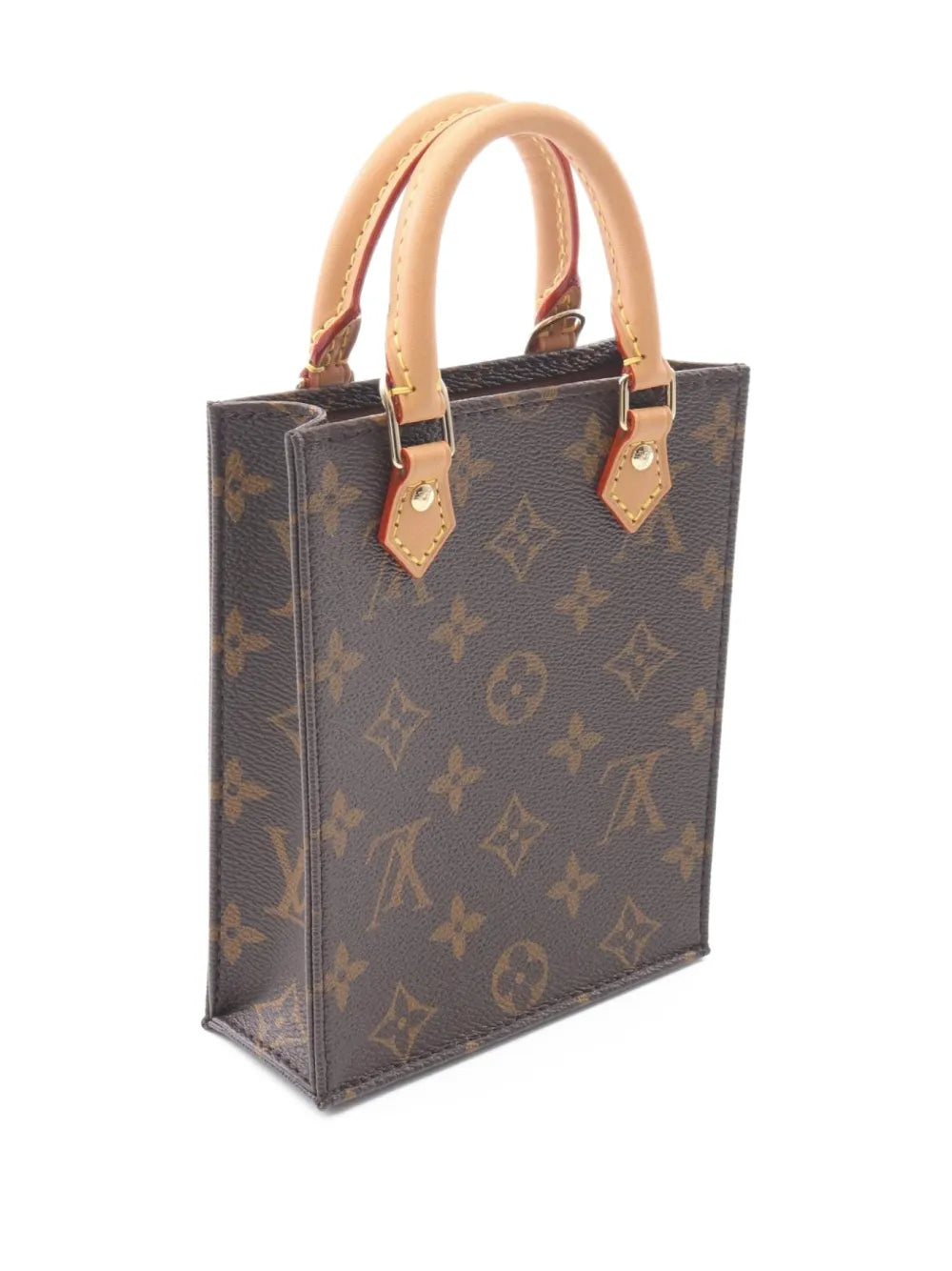 Pre-OwnedLouis Vuitton Pre-Owned2021s Monogram Petite Sac Plat handbag