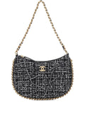 Pre-OwnedCHANEL Pre-Owned2021 tweed chain shoulder bag
