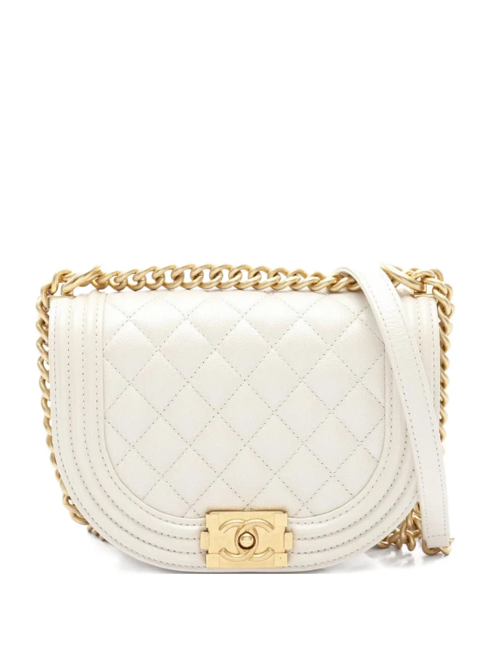 Pre-OwnedCHANEL Pre-Owned2021 small Boy messenger shoulder bag