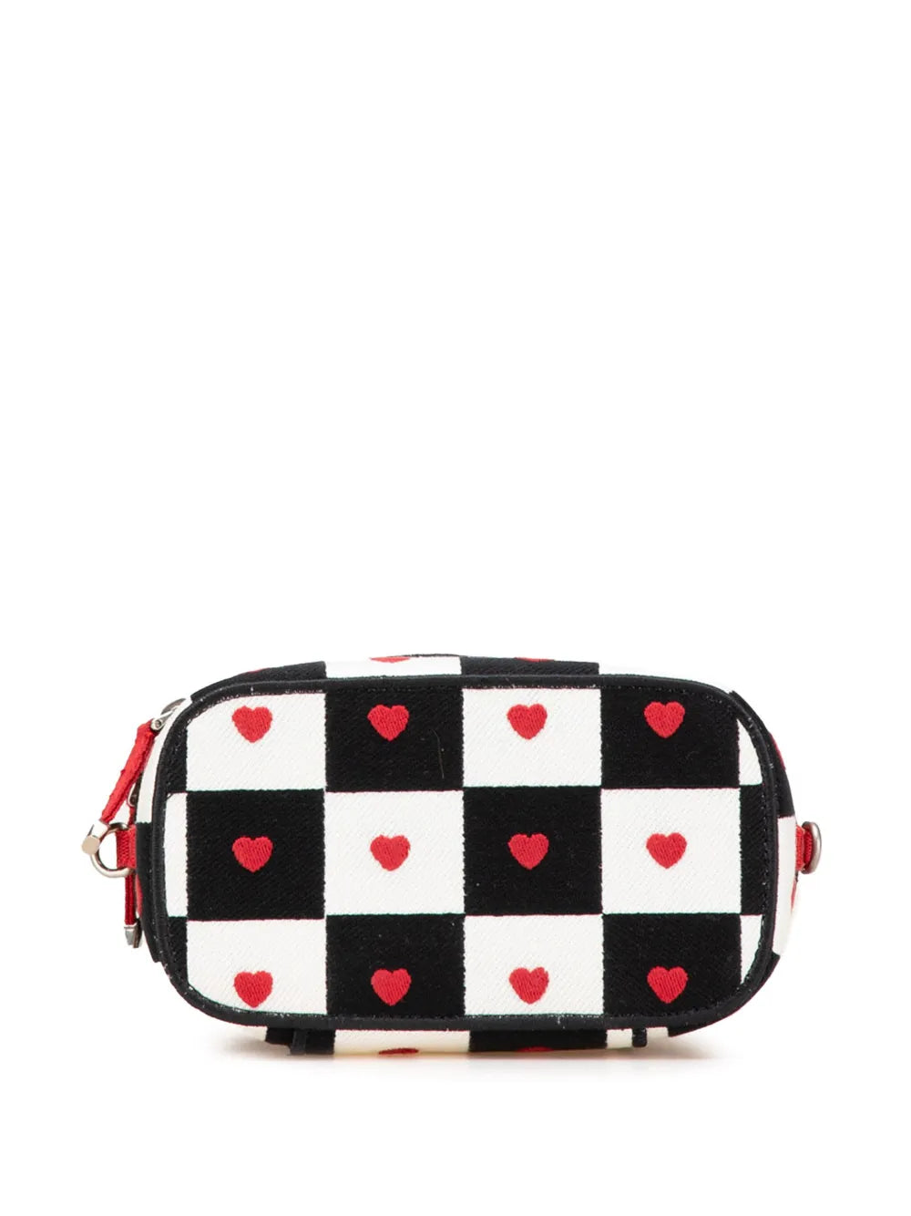 Pre-OwnedChristian Dior Pre-Owned2021 Small Canvas Embroidered D Royaume d Amour Diortravel Case vanity bag