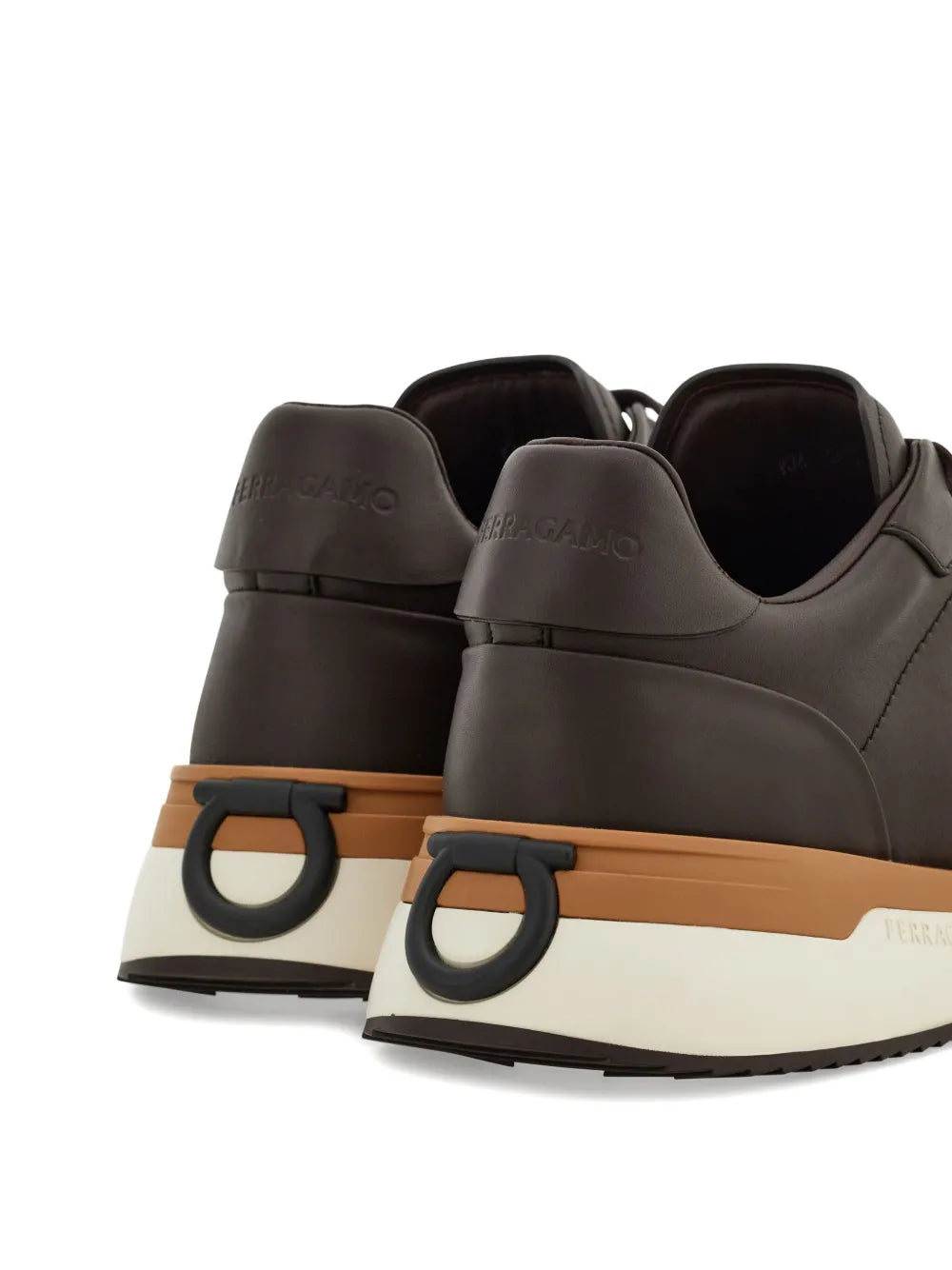 Ferragamo Calfskin Leather Sneakers