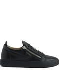 Giuseppe Zanotti Frankie Zip-Detail Leather Sneakers