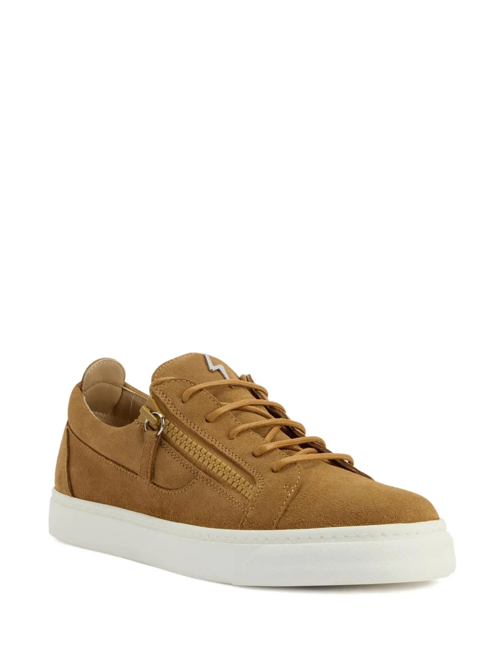 Giuseppe Zanotti Frankie Zip-Fastening Suede Trainers