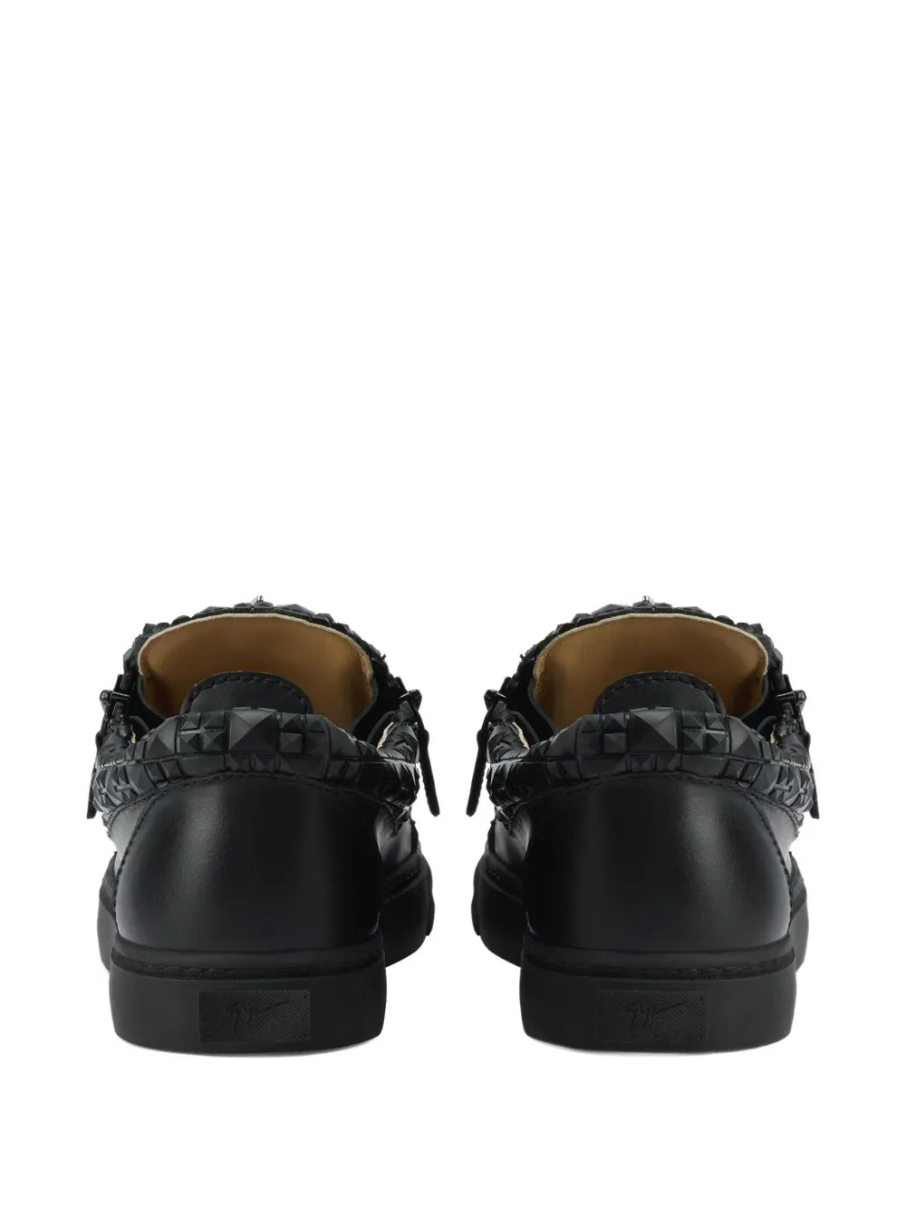 Giuseppe Zanotti The Manhattan Zip-Detail Woven Sneakers