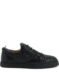 Giuseppe Zanotti The Manhattan Zip-Detail Woven Sneakers