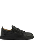 Giuseppe Zanotti Frankie Zip-Detail Leather Sneakers