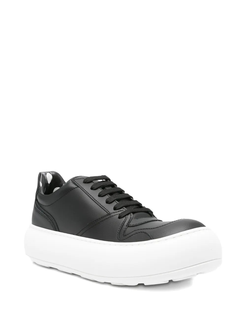 Moschino Leather Platform Sneakers