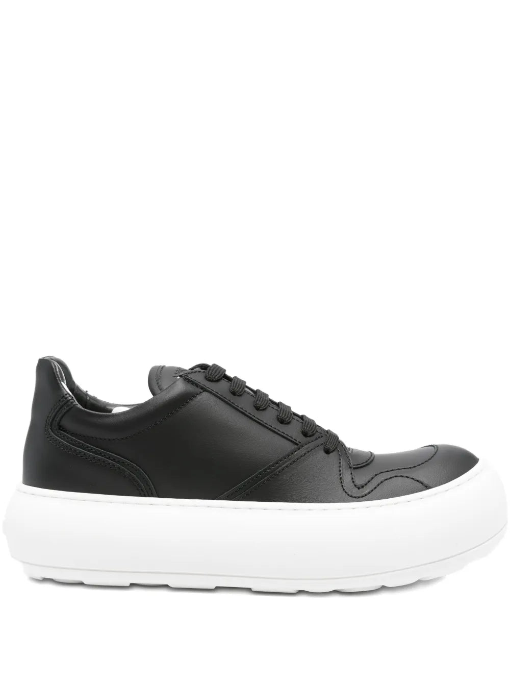 Moschino Leather Platform Sneakers