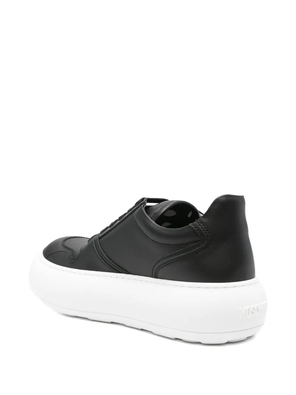 Moschino Leather Platform Sneakers