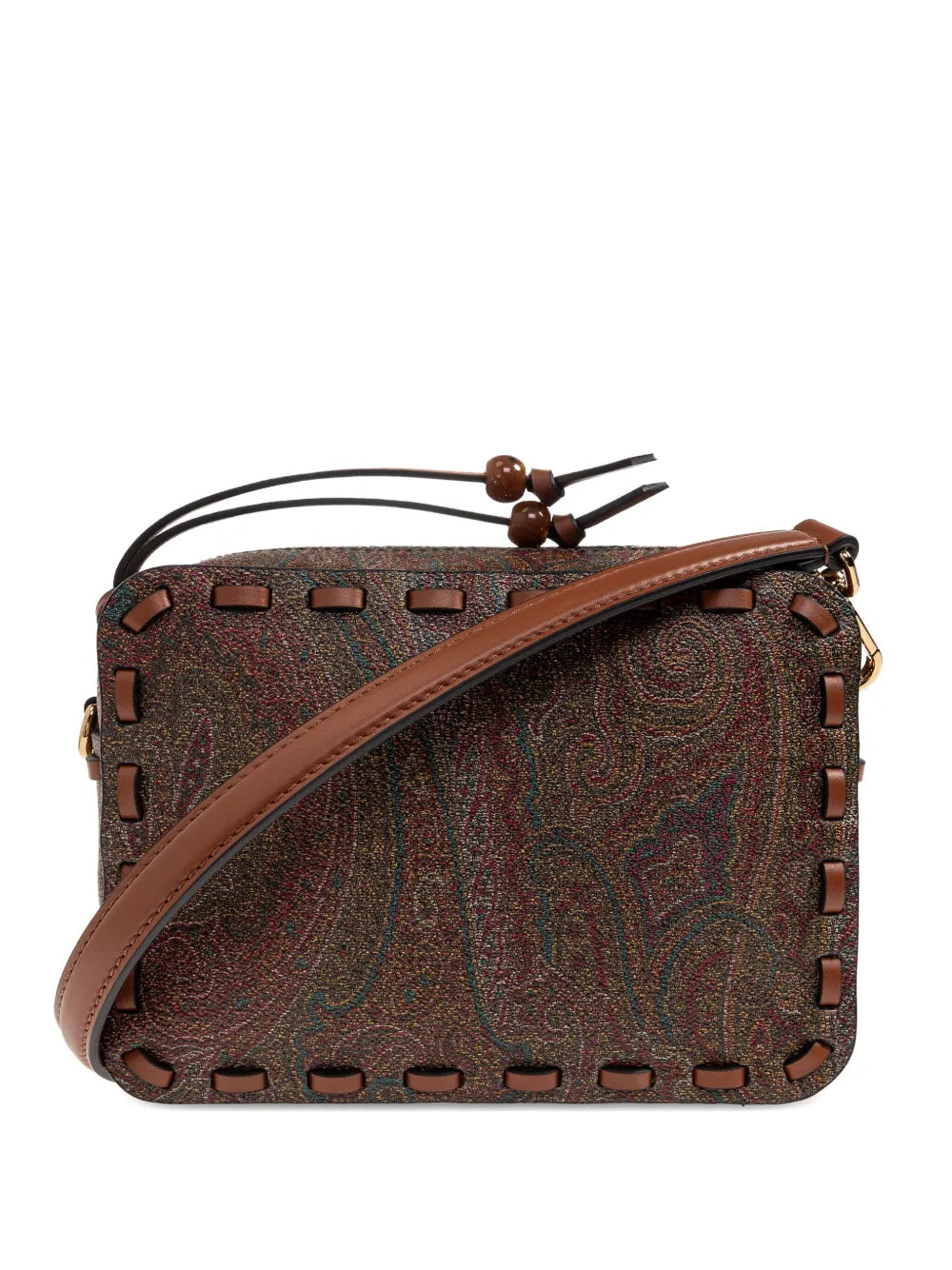 ETROpaisley-pattern stitched tote bag