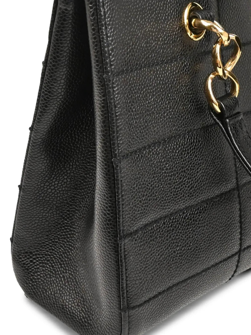 Pre-OwnedCHANEL Pre-Owned2002 medium Wild Stitch Choco Bar tote bag
