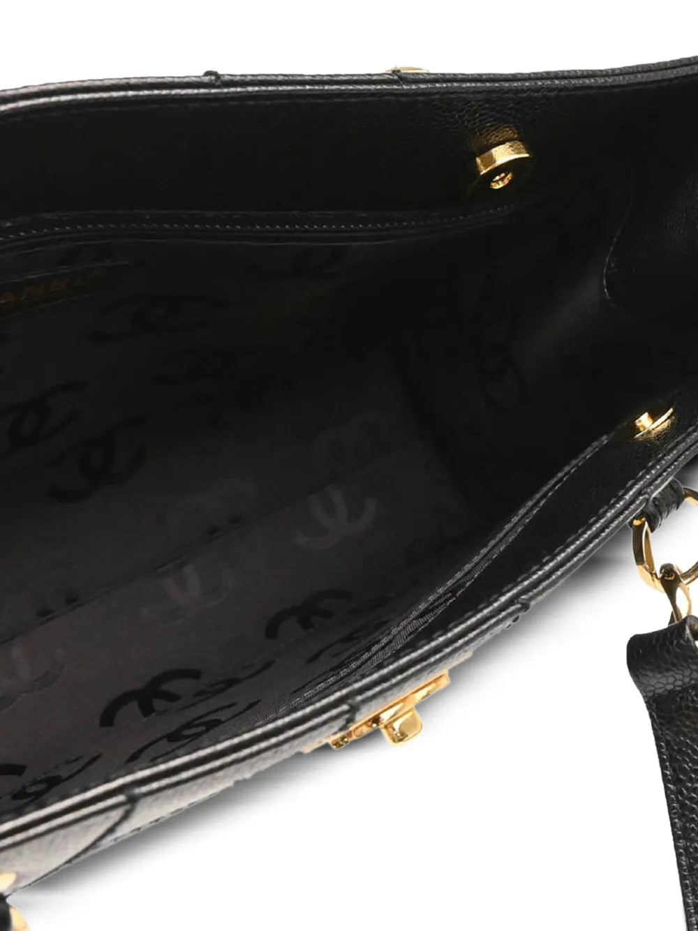 Pre-OwnedCHANEL Pre-Owned2002 medium Wild Stitch Choco Bar tote bag