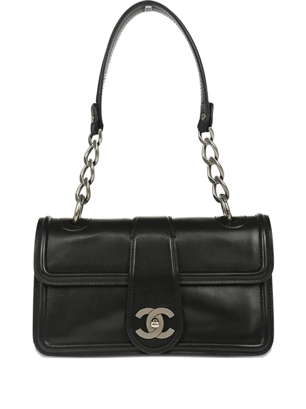 Pre-OwnedCHANEL Pre-Owned2006 lambskin flap chain shoulder bag
