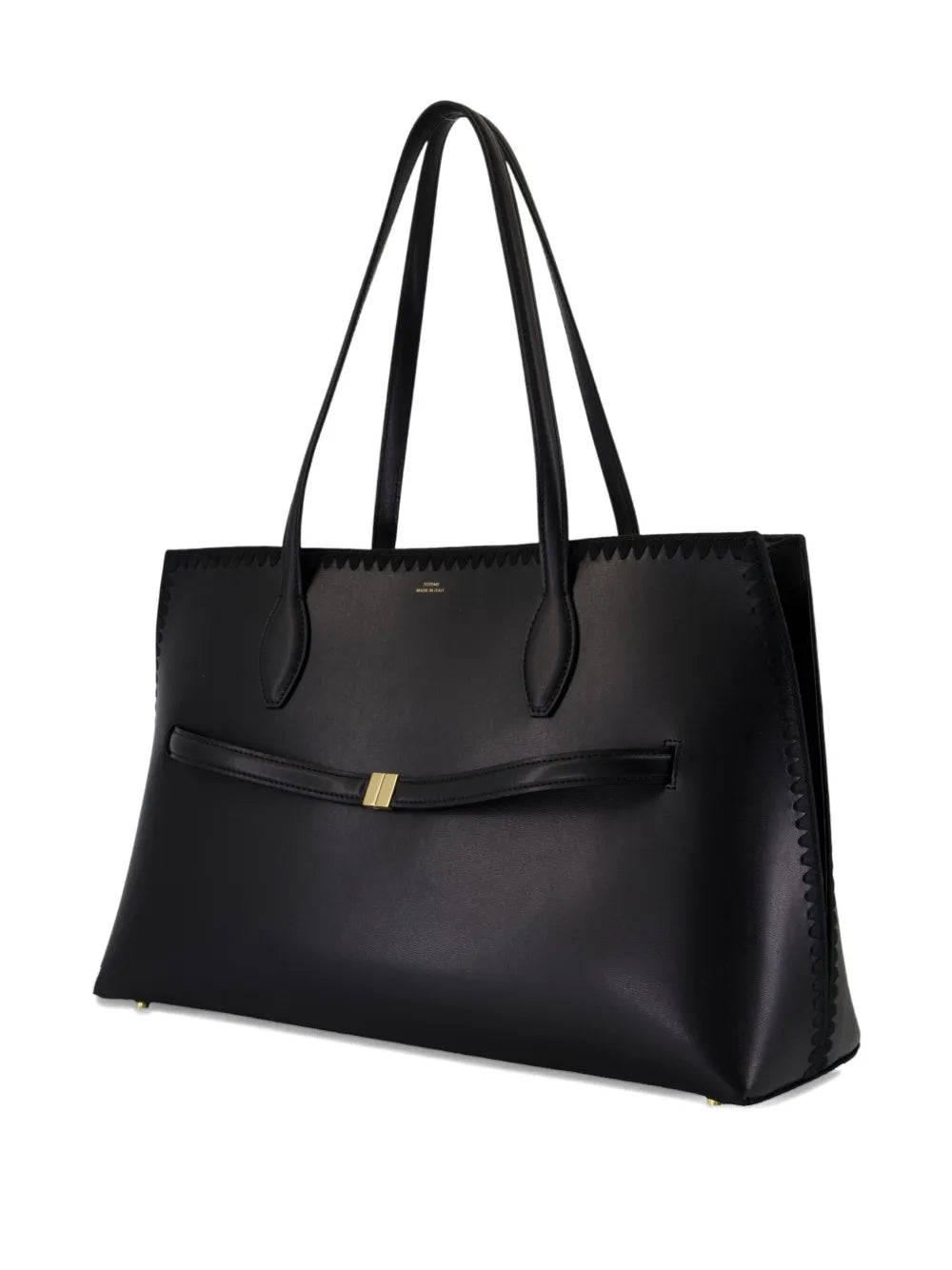 TOTEMEtop-handle stitched tote bag