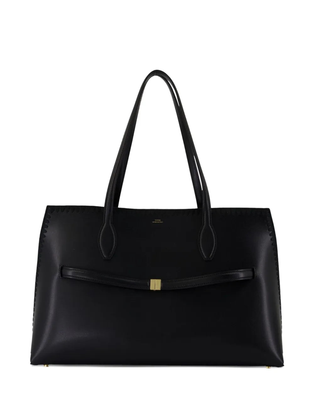 TOTEMEtop-handle stitched tote bag