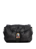 Parajumperslogo-patch quilted shoulder bag