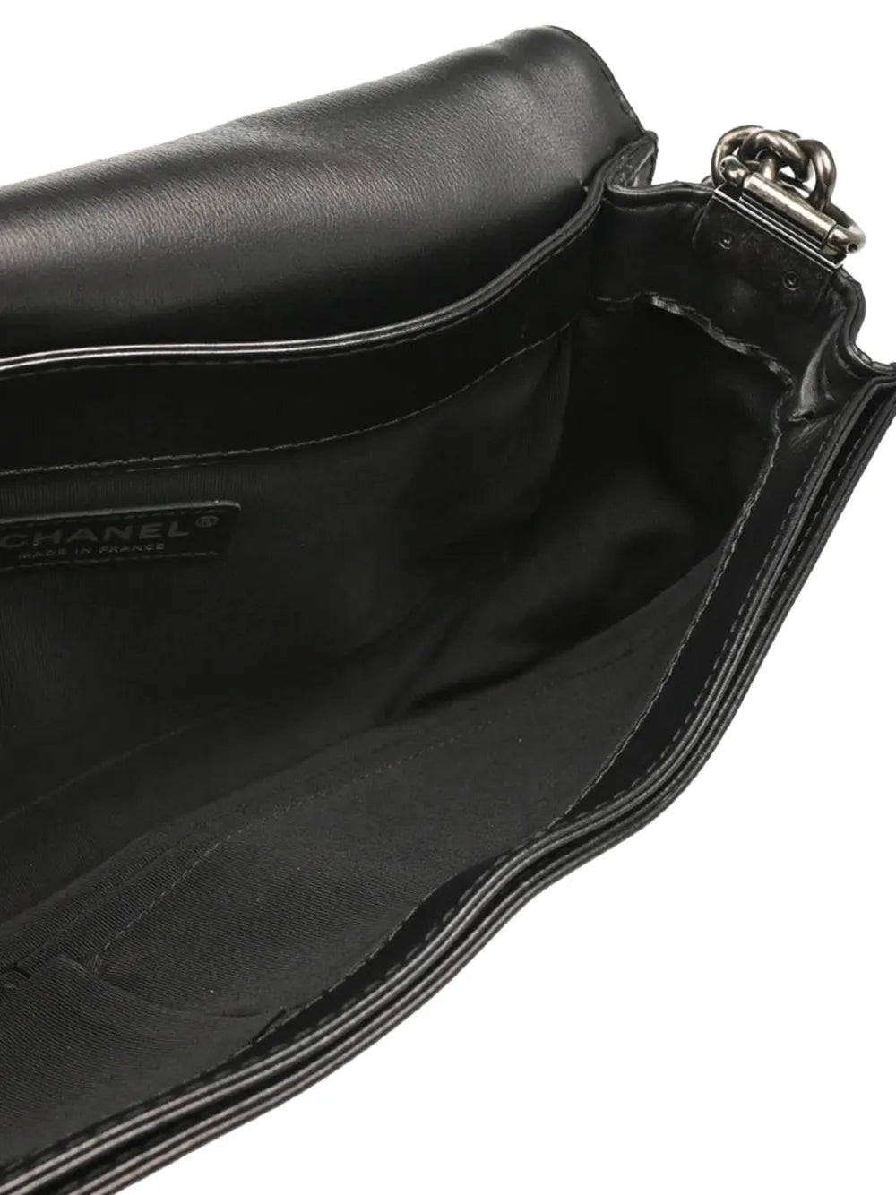 Pre-OwnedCHANEL Pre-Owned2014 medium Boy Reverso Chanel quilted lambskin shoulder bag