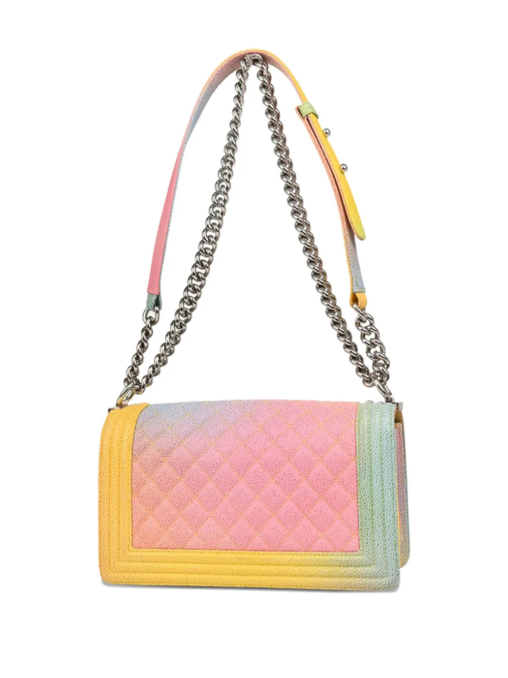 Pre-OwnedCHANEL Pre-Owned2016 medium Boy Chanel caviar-leather shoulder bag
