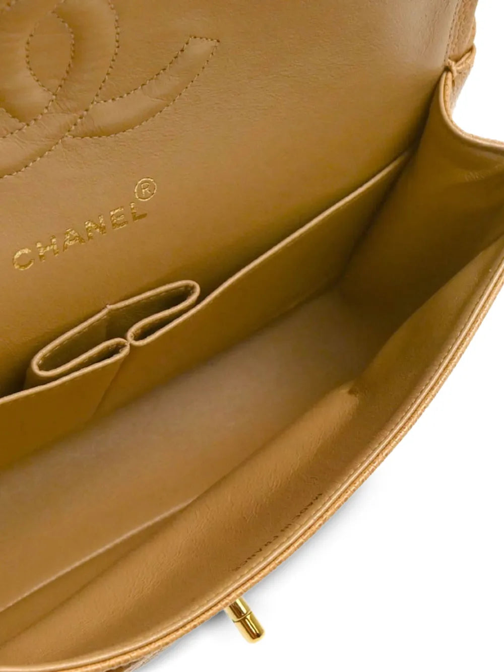 Pre-OwnedCHANEL Pre-Owned1995 medium Double Flap leather shoulder bag