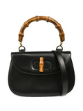 Pre-OwnedGucci Pre-Owned1990s bamboo leather handbag